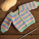 Chic Granny Stitch Baby Cardigan