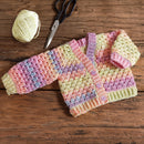 Chic Granny Stitch Baby Cardigan