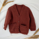 Bobble Ribbed Baby Cardigan