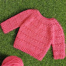 Coral Charm Baby Sweater