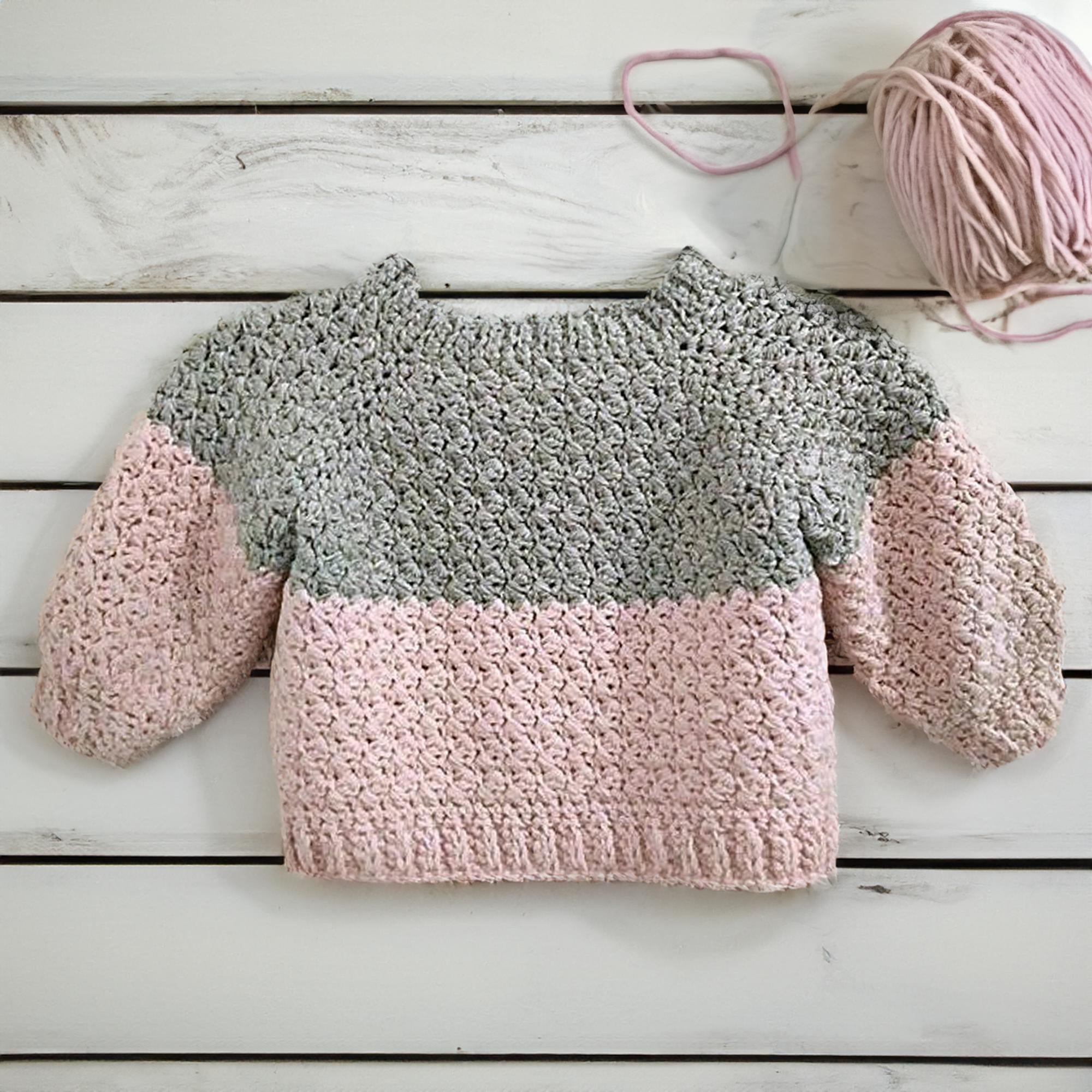 Snugly Textured Baby Sweater