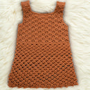 Bobble Puff Stitch Baby/Kids Dress