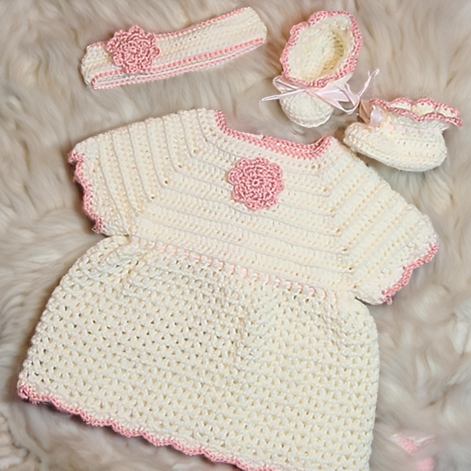 Buttercream Blossom Baby/Kid Dress Set