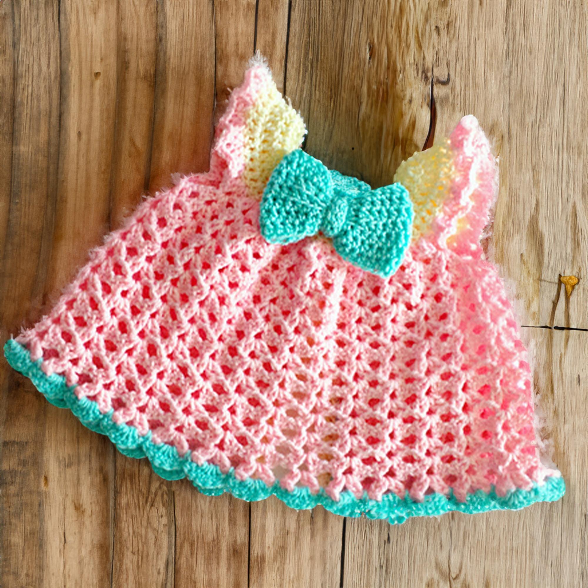 Coral Daisy Baby/Kids Dress