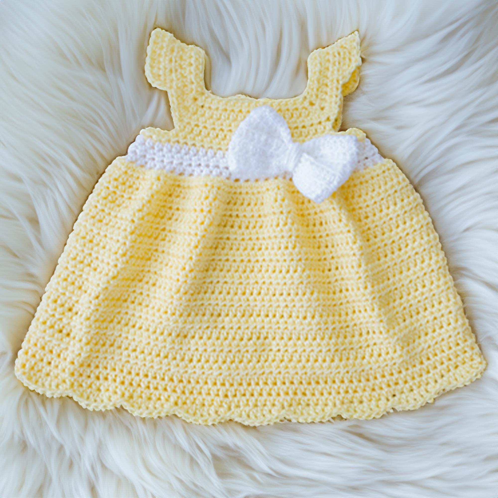 Sunny Daisy Bow Baby/Kids Dress