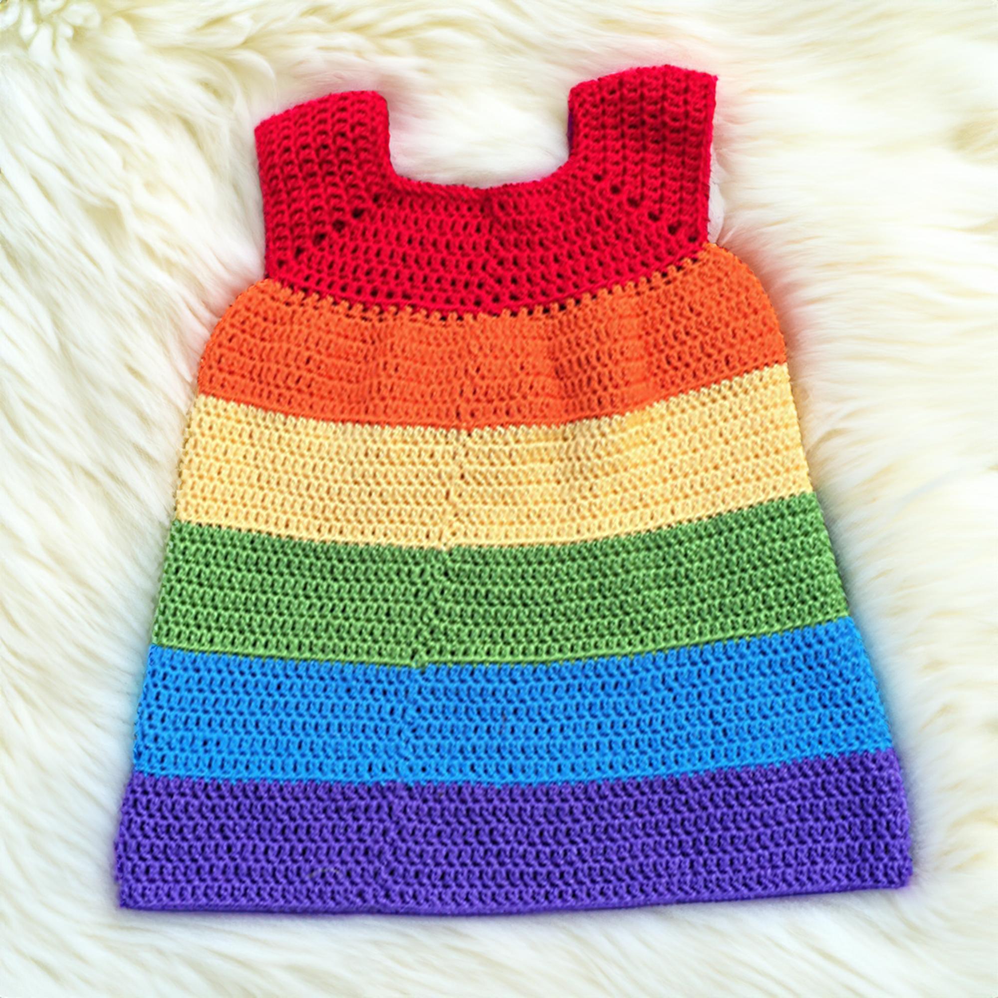 Rainbow Stripes Baby/Kids Dress