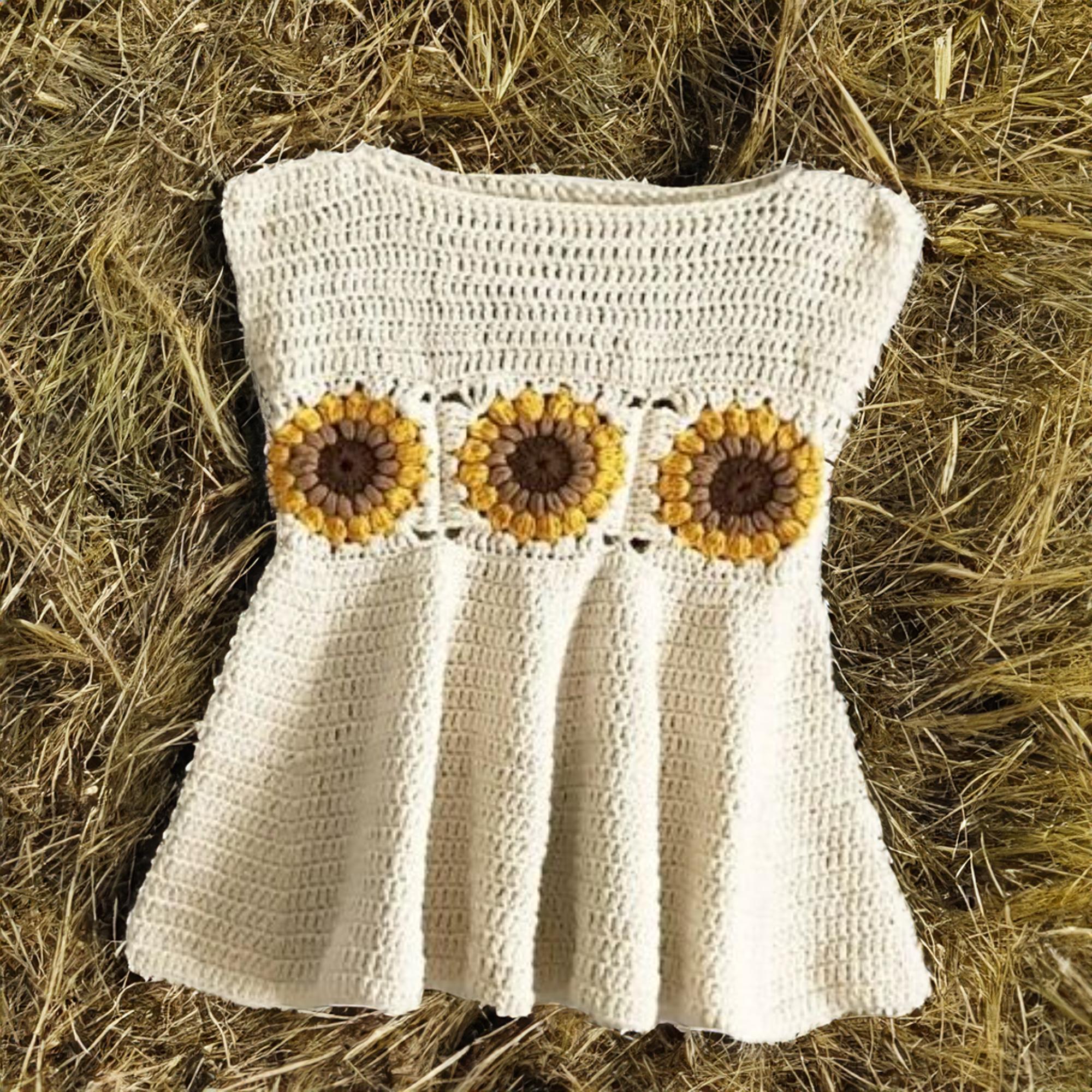 Sunflower Delight Baby/Kids Dress