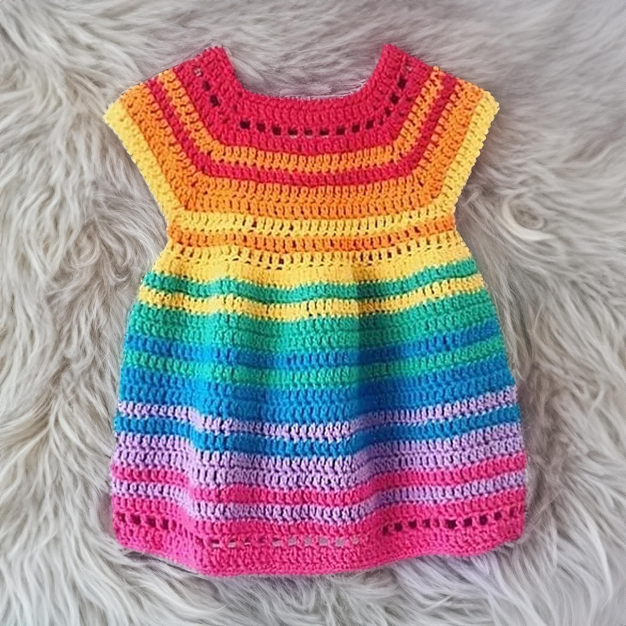 Striped Sweetness Baby/Kids Dress