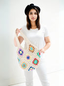 Vibrant Granny Square Bag