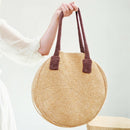 Swirl Star Circle Tote Bag