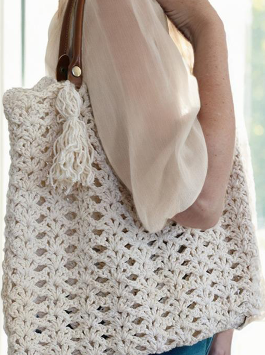 Lacey Net Tote Bag
