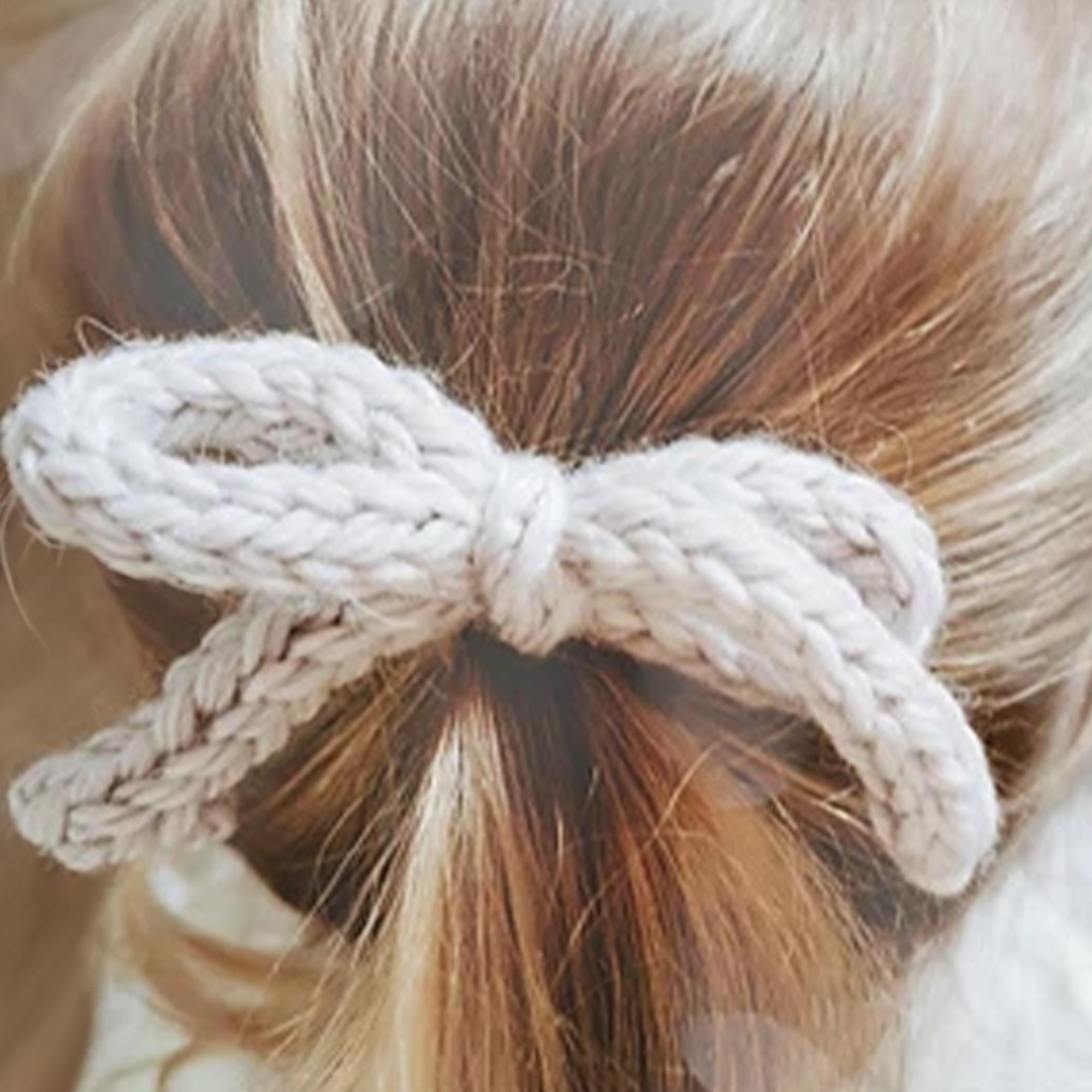 Simple Chic Knit Bow