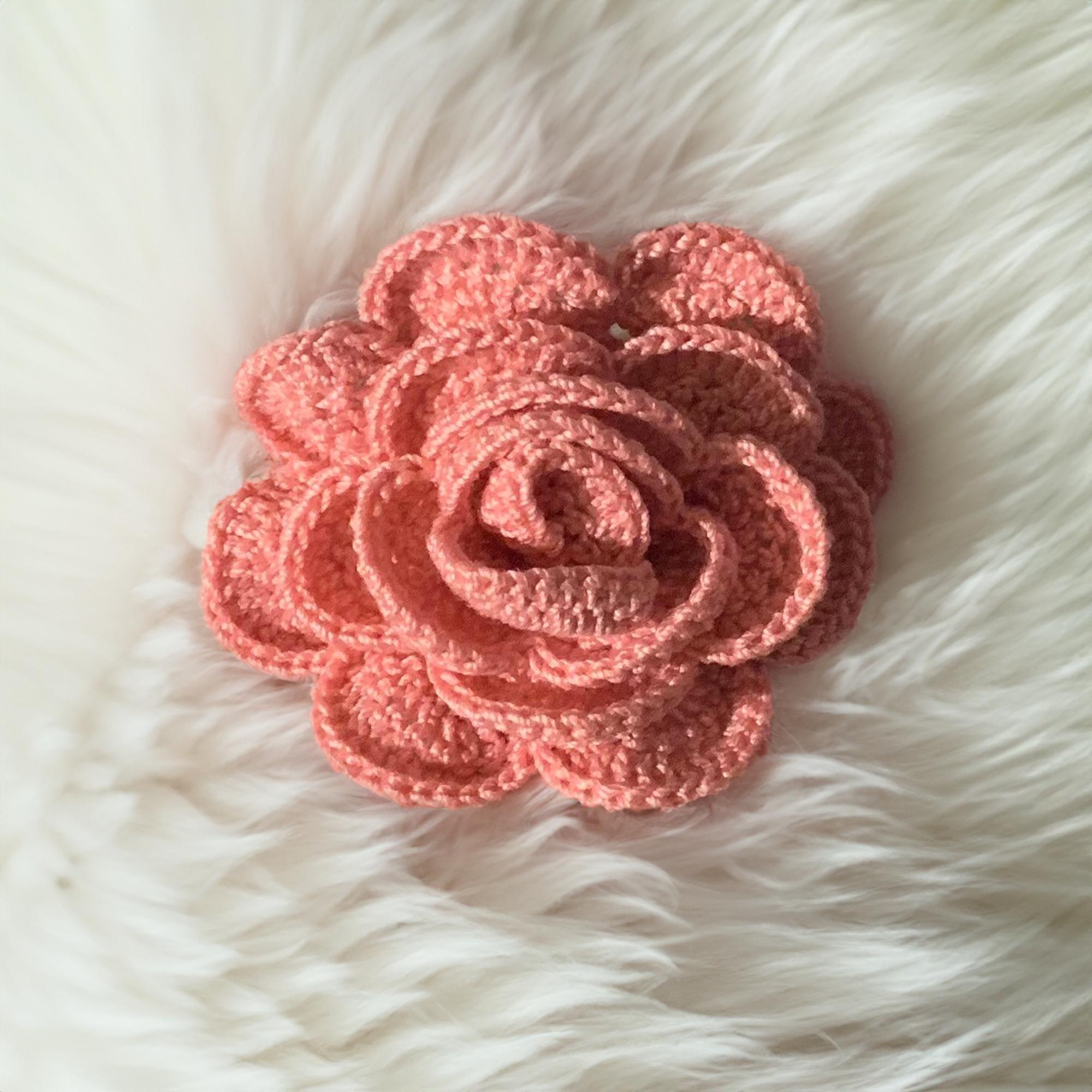 Blooming Rose Clips