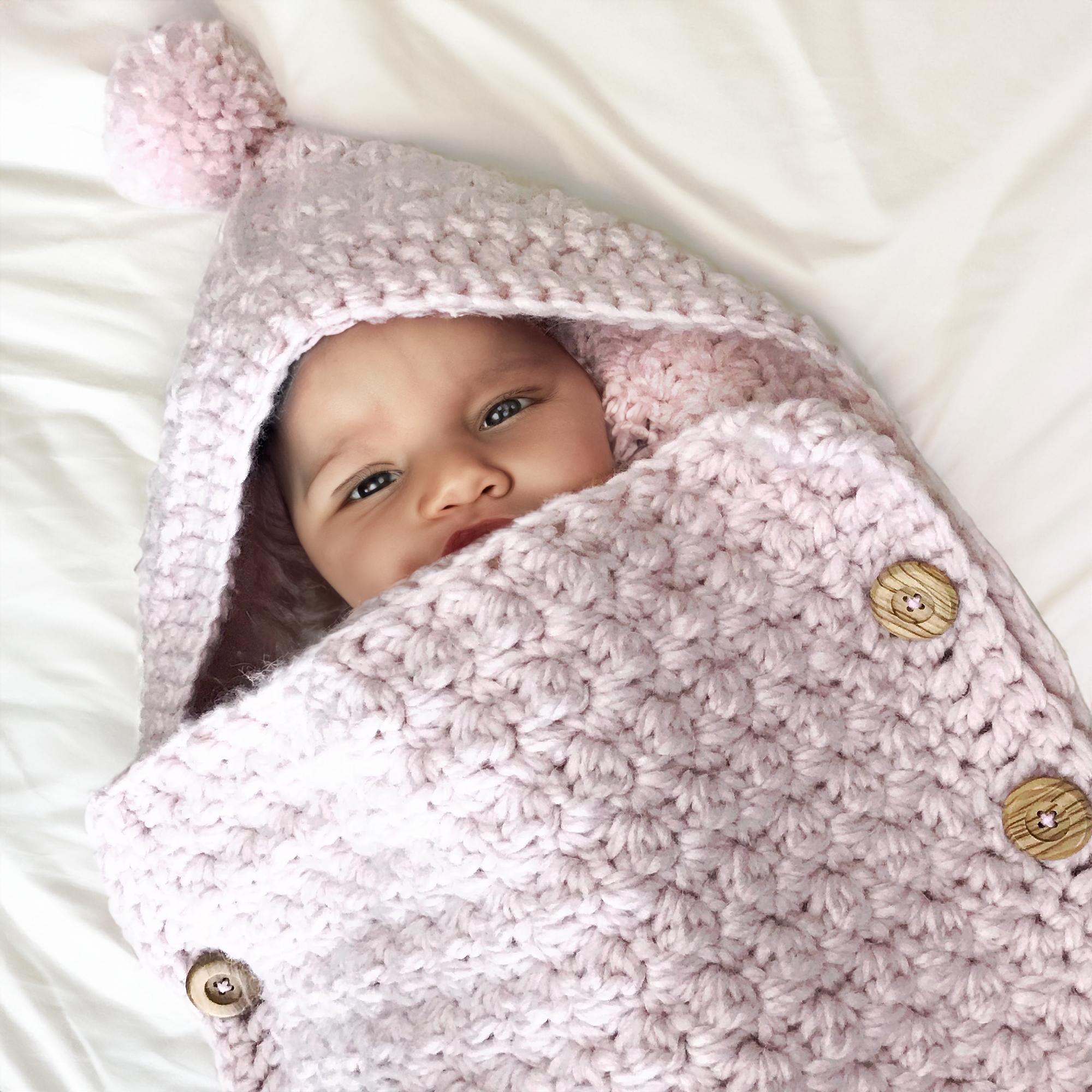 Buttoned Oatmeal Swaddle