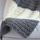 Chic Chunky Charcoal Blanket