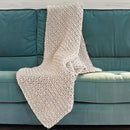 Ivory Snowflake Snug Blanket