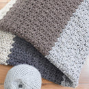 Arctic Wave Striped Blanket