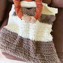 Ivory Cocoa Cuddle Blanket