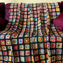 Color Burst Flower Blanket