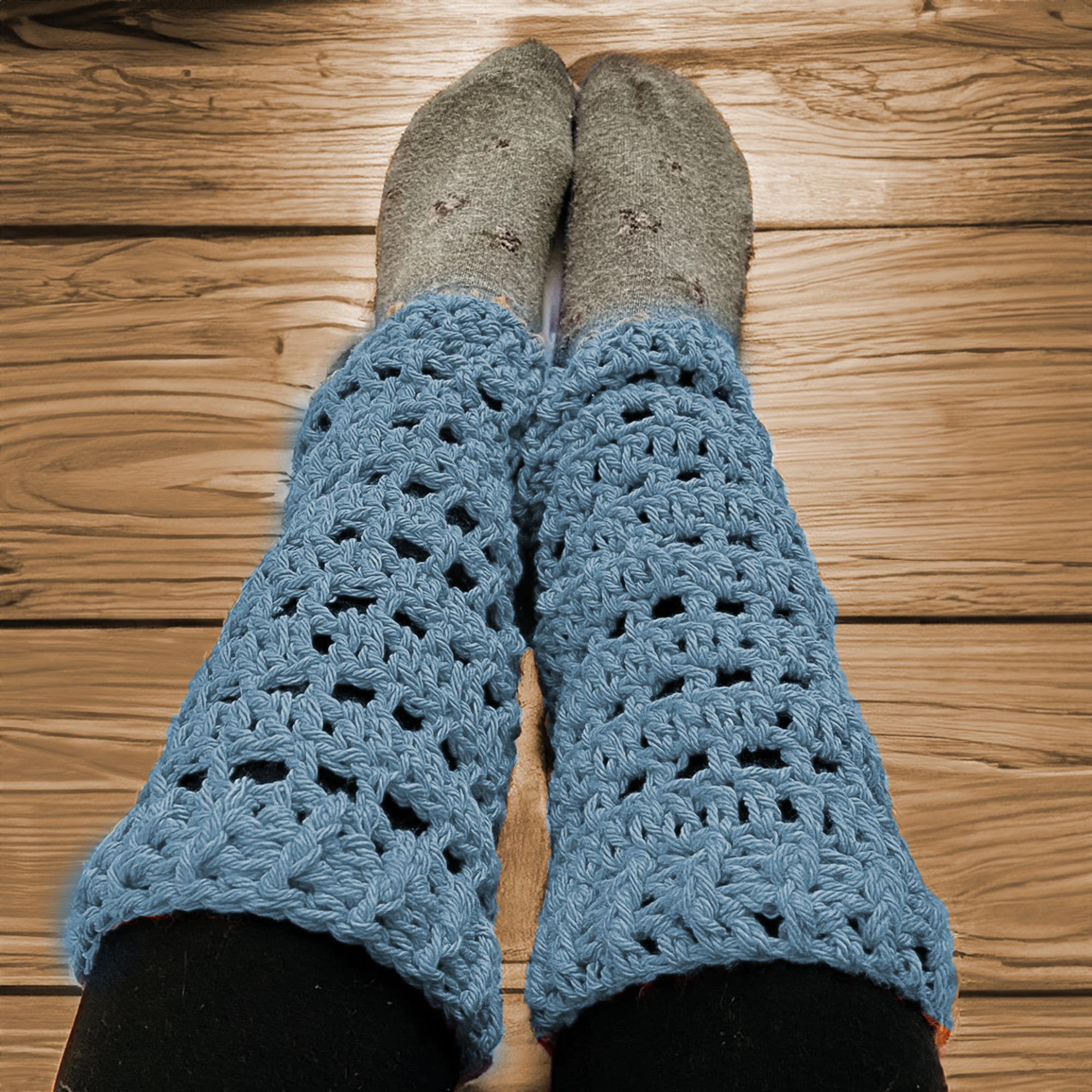 Azure Comfort Knit Warmers