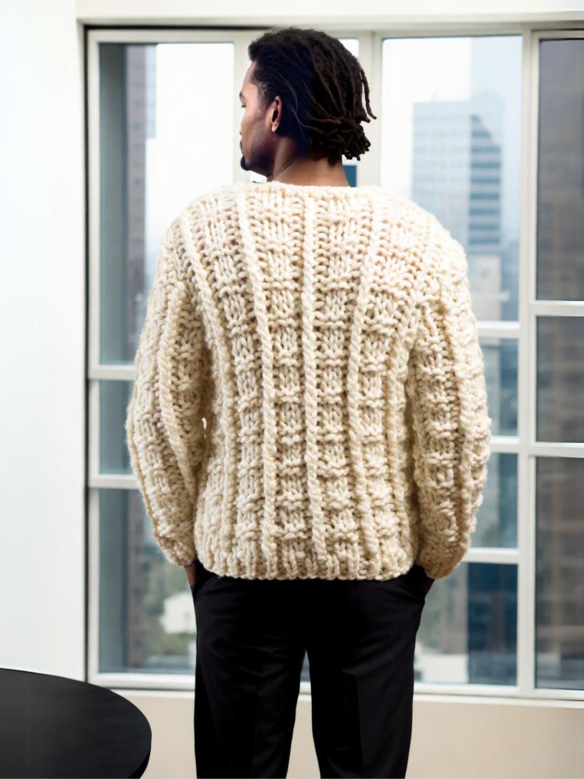 Ivory Cable Cozy Sweater