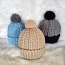 Sky Pom-Pom Hat