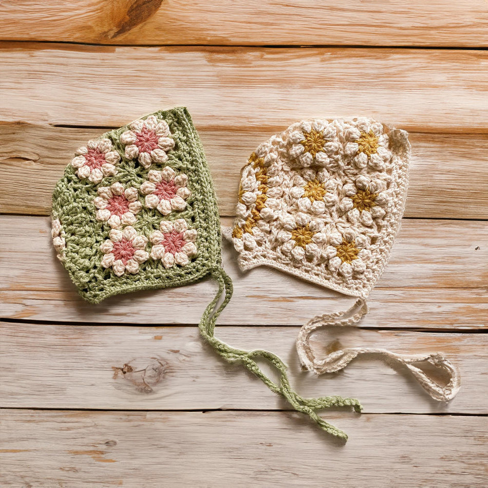 Antique Lace Bonnet – MON CROCHET