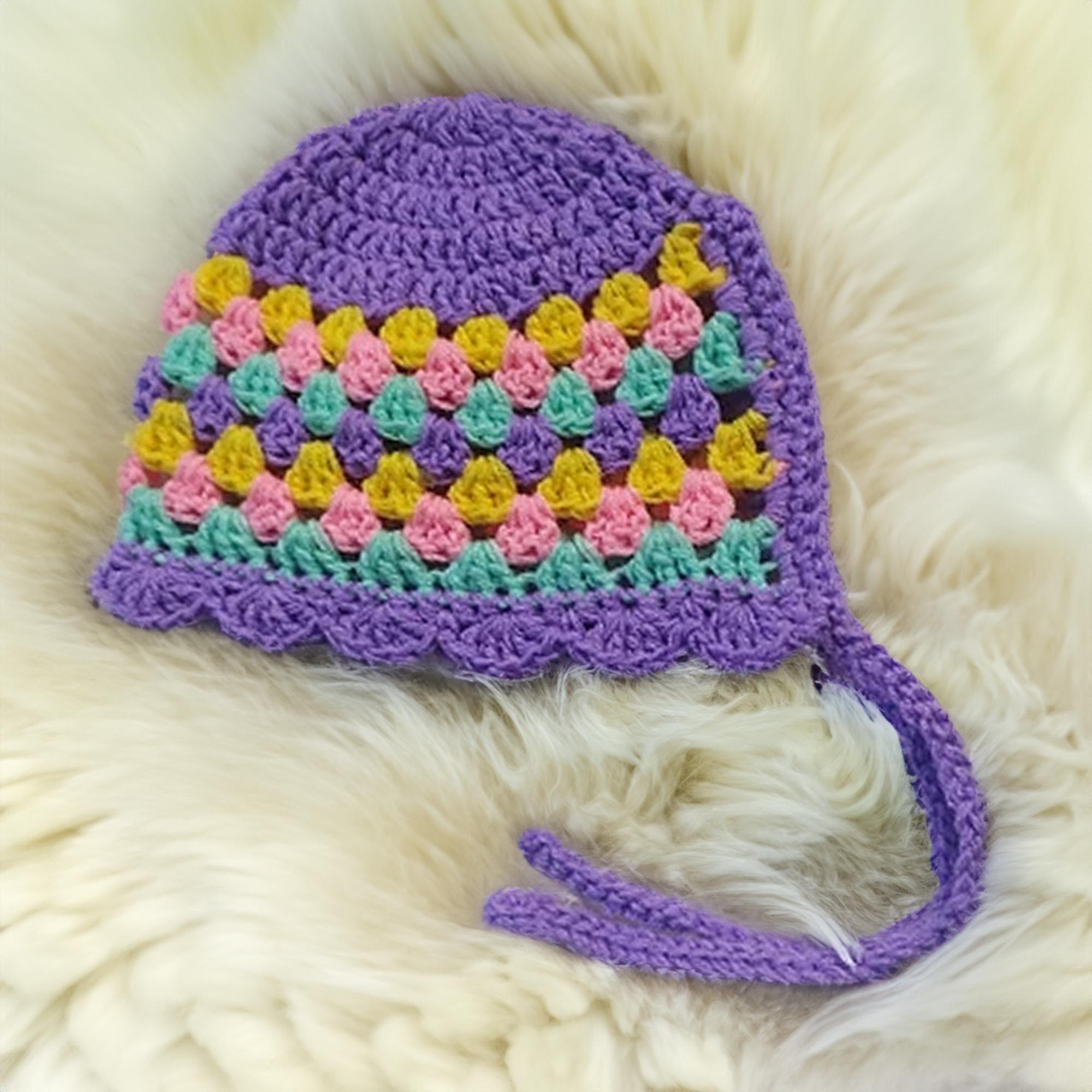 Sweet Granny Stitch Hat