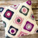 Autumn Bloom Patchwork Pillow Cover