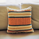 Autumn Harmony Stripes Pillow Cover