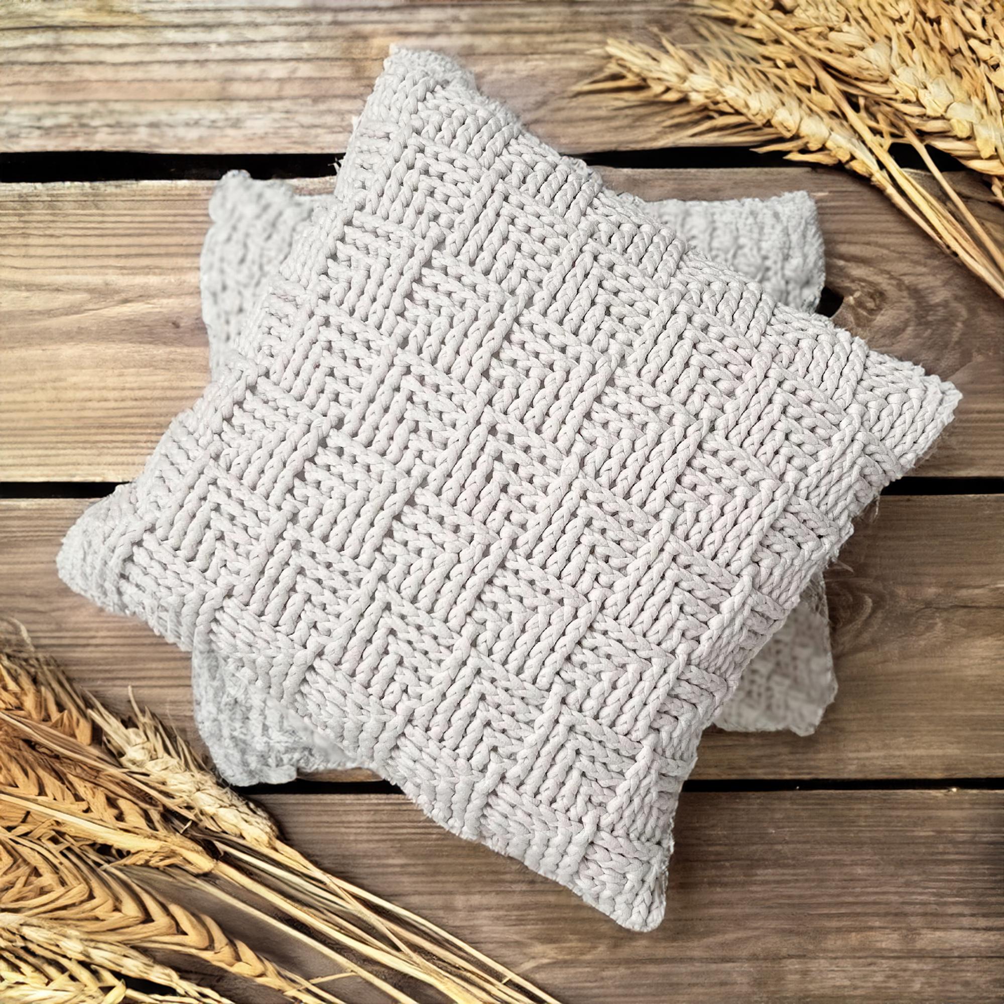 Soft Basketweave Dream Pillow Cover