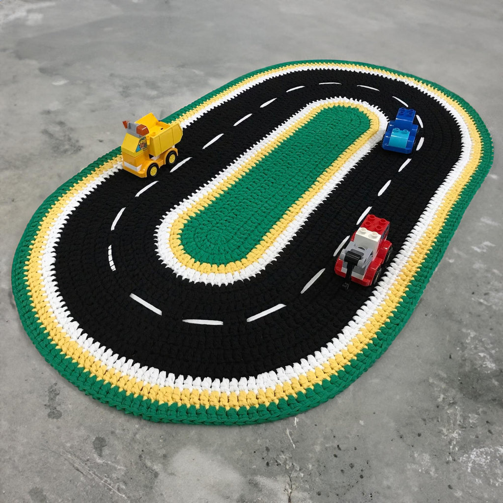 Roadway Children's Room Rug – MON CROCHET
