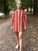 Cinnamon Breeze Striped Dress/Tunic - Taylor Swift Inspired