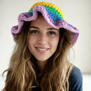 Rainbow Ripple Bucket Hat