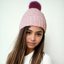 Chic Pompom Beanie Hat