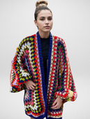 Hexagon Spectrum Harmony Cardigan