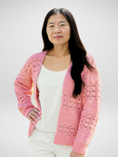 Pink Lemonade Lacey Cardigan