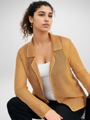 Honeycomb Mesh Cardigan