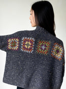 Speckled Tweed Square Cardigan