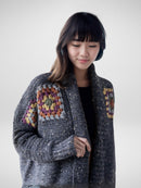 Speckled Tweed Square Cardigan