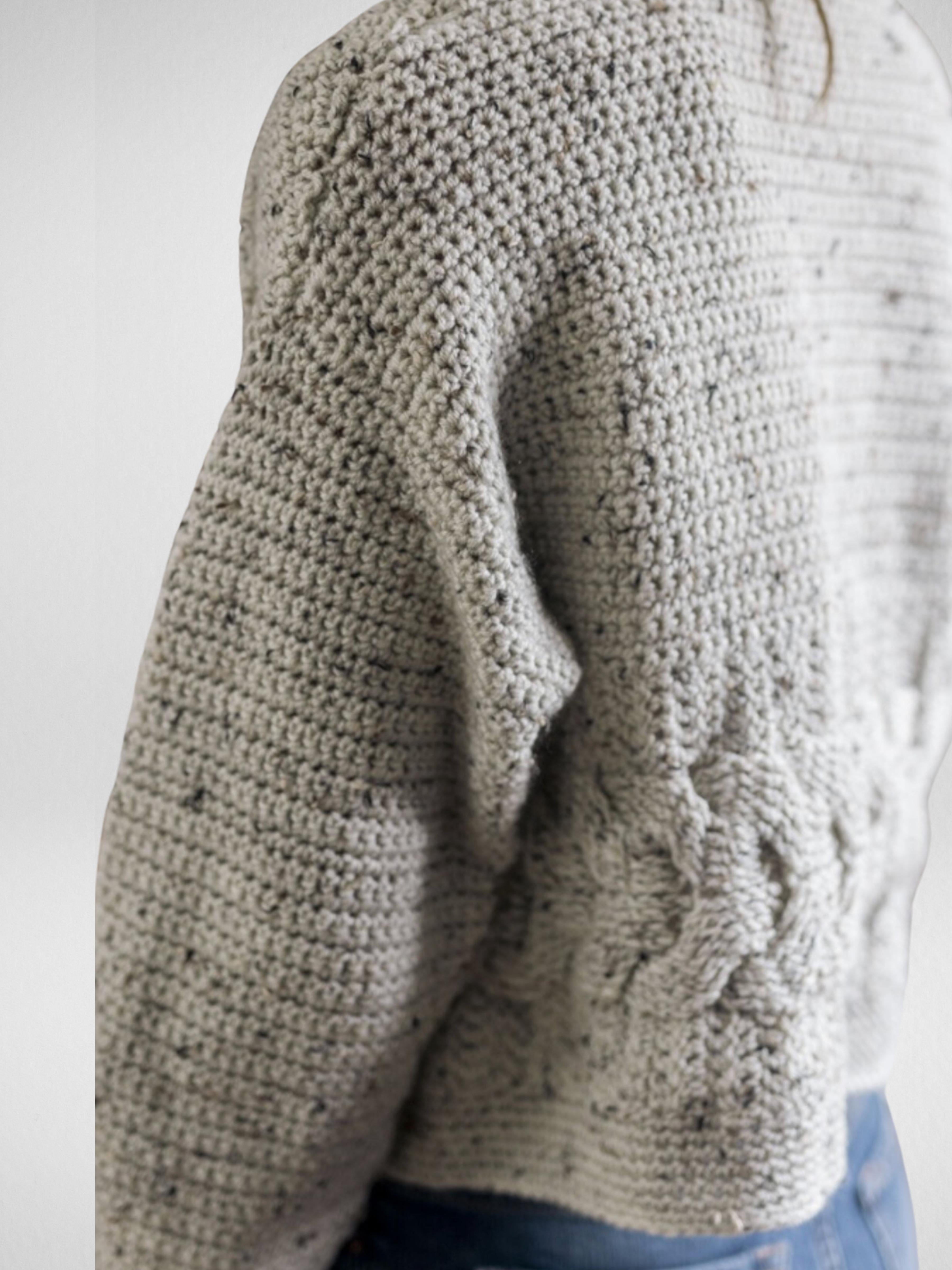 Textured Brown Knee-Length Cardigan