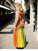 Neon Spectrum Long/Maxi Dress