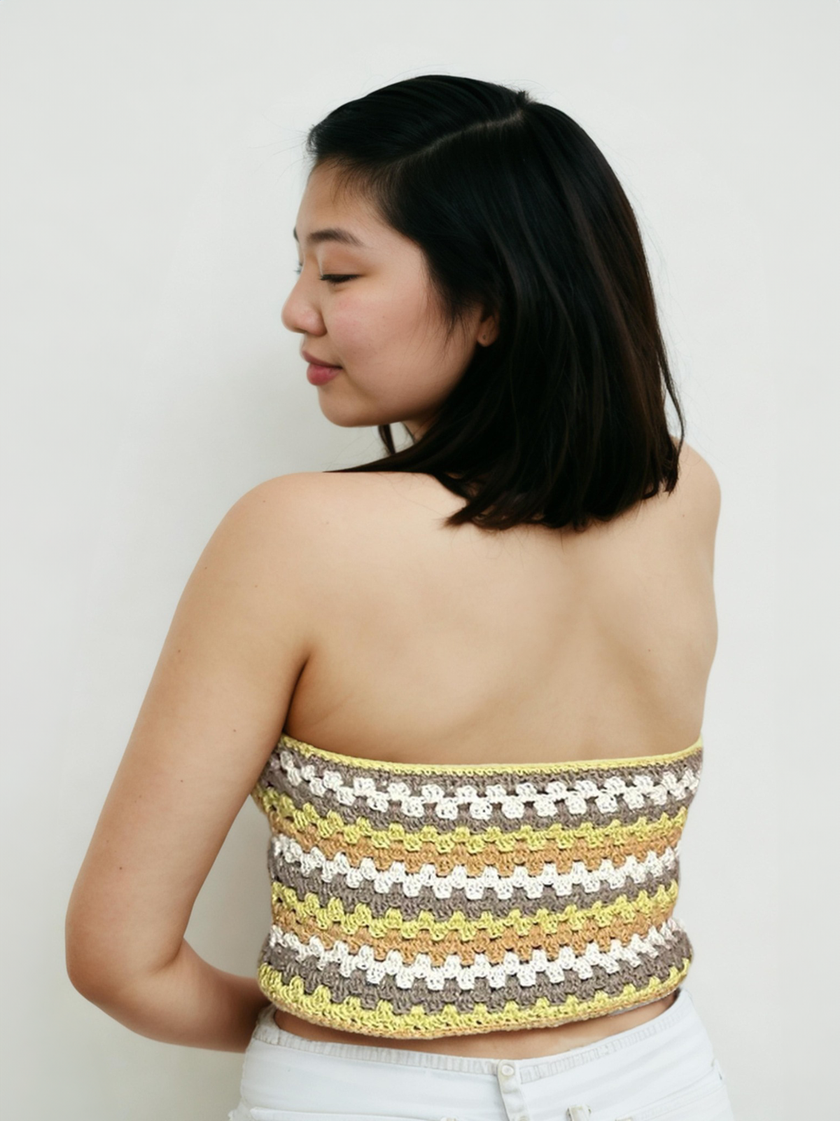 Halter Tube Serenity Granny Stitch Halter/Tube Top – MON CROCHET