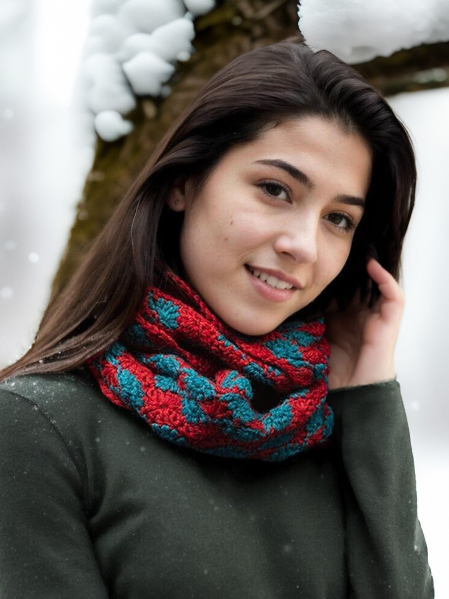 Berry Waves Cowl