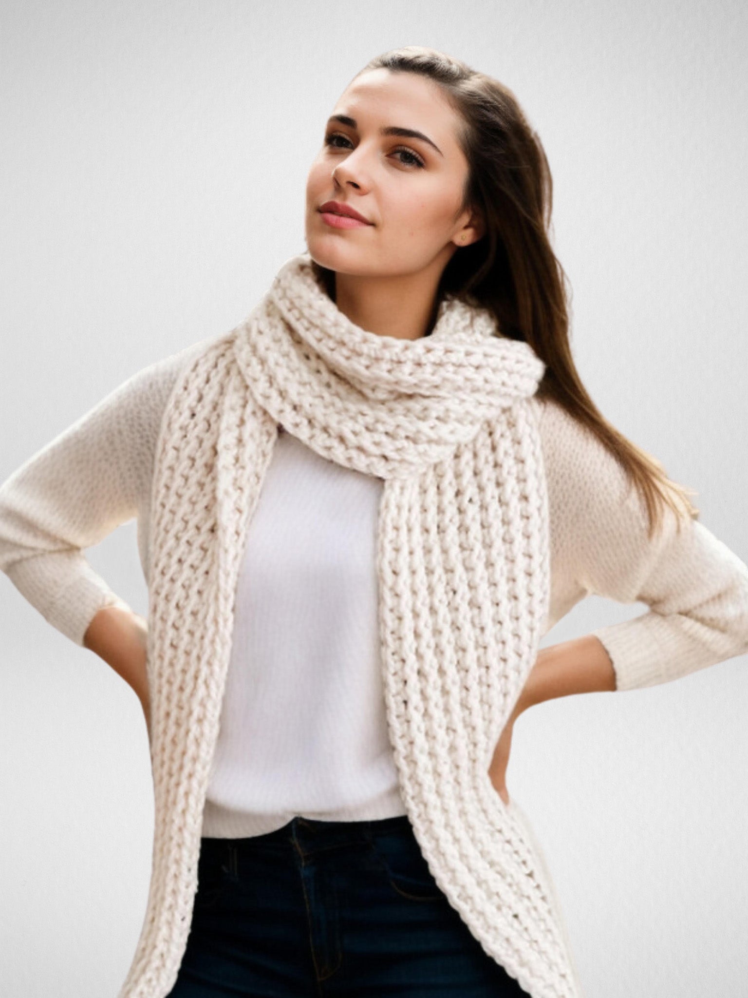 Winter Ribbed Scarf