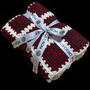 Christmas Granny Square Patchwork Pants